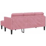  Set sofe 2 kom. Ružičasta Poliester | shoptok.hr