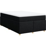 Maison Chic Box spring postelja - Vzmetna postelja z vzmetnico črn 120x200 cm blago SL11661, (21883274) | Shoptok.si