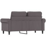vidaXL Dvosed siva 120 cm umetno usnje, (21002190) | Shoptok.si