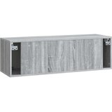 TV ormar za zid 98 x 31 x 30 cm Siva Sonoma Konstruirano drvo | shoptok.hr