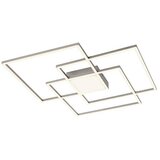 JUST LIGHT LED stropna svetilka Asmin (12 W, Do x Š x V: 75 x 75 x 6 cm, Jeklo, Večbarvno) Cene