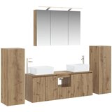  Set namještaja za kupaonicu 6 kom. Hrast artisan | shoptok.hr