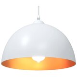  Viseće svjetiljke 2 kom podesive visine E27 bijela Ø 30cm metal | shoptok.hr