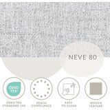 Maison de Rêve Svetlo siva oblazinjena zakonska postelja s prostorom za shranjevanje z letvenim dnom 180x200 cm Baleine – | Shoptok.si