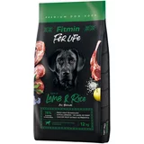 Fitmin Dog For Life jagnjetina & riž - Varčno pakiranje: 2 x 12 kg