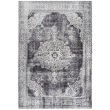Kayoom RAVNO TKANA PREPROGA Vintage 8400 Hellgrau 140/200 cm potiskano svetlo siva | Shoptok.si