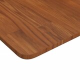  Kupaonska radna ploča tamnosmeđa 100x50x1,5 cm tretirano drvo | shoptok.hr