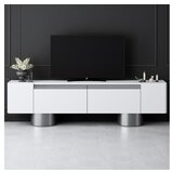Hanah home tv polica bohem white silver Cene