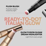 KIKO Milano Glow Fusion Gleam Dream Highlighter tekući highlighter u spužvici nijansa 03 Tequila Sunset 14 ml | shoptok.hr