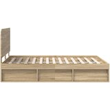  Konstrukcija postelje Sonoma 140 x 200 cm Masivno borovo les, (5000102810) | Shoptok.si