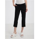 Camaieu Black women's three-quarter length trousers - Ladies | shoptok.hr
