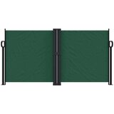  Zložljiva stranska tenda temno zelena 120x600 cm | Shoptok.si