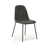 Marckeric Temno sivi jedilni stoli v kompletu 4 ks Renne – | Shoptok.si