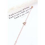 Giorgio&Dario Bracelet on a chain with zircons rose gold | Eponuda.ba