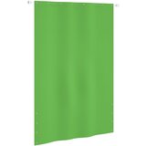 vidaXL Balkonski zastor svjetlozeleni 160 x 240 cm od tkanine Oxford Cijene
