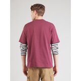 Vans Majica burgund / bijela | shoptok.hr