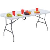  Praktični sklopivi stol – catering/banket, bijeli, 180 x 74 cm | shoptok.hr