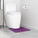  Prostirka protiv klizanja s izrezom za WC Ljubičasta 50 x 50 cm | shoptok.hr