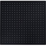  Glava za tuš od nehrđajućeg čelika 50 x 50 cm četvrtasta crna | shoptok.hr