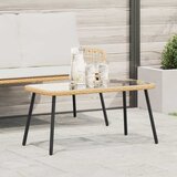  Kava Stol Smeđa i crna 90 x 45 x 43 cm poliratan | shoptok.hr
