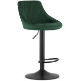 KAST barska stolica - baršunasto zelena/crna baza | shoptok.hr