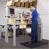 Notrax Podloga za delovno mesto Skystep™, črna, DxŠxV 900 x 600 x 13 mm | Shoptok.si