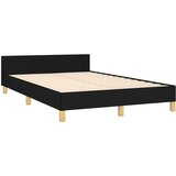  Okvir kreveta bez madraca crni 120 x 200 cm od tkanine | shoptok.hr