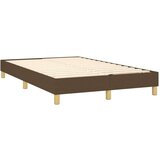  Box spring s madracem LED tamnosmeđi 120x200 cm tkanina | shoptok.hr