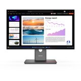 Lenovo 23.8" ThinkVision P24Q-40 QHD (2560x1440) IPS AG, 16:9, 1500:1, 300 cd/m2, 6ms (4ms extreme mode), 178° / 178°, Refresh 48Hz - 120Hz, 1x HDMI 2.1, 2x DP 1.4, USB hub, Daisy chaining, Tilt, Swivel, Pivot, Height Adjust, VESA 100x100, Natural Low Blue Light Cene