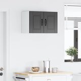  Ormar za Zid PORTO 2 pcs Crna 30 x 31 x 40 cm Konstruirano drvo | Eponuda.com