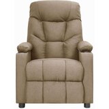  Masažni stol s funkcijo vstajanja taupe blago | Shoptok.si