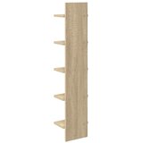  Zidna polica Hrast sonoma 22 x 15 x 100 cm Konstruirano drvo - Hrast sonoma 1 22 x 15 x 100 cm (5 etaža) | shoptok.hr