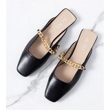 Gemre Black elegant Baras slides | Shoptok.si