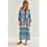 Bianco Lucci Women's Multi Patterned Viscose Dress