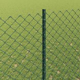  Ograda od lančanih veza s postovima 10 x 1,6 m Zelena Mreža | shoptok.hr