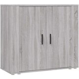  Komoda siva sonoma 80x33x70 cm inženirski les, (20653912) | Shoptok.si