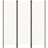 Sobna pregrada s 3 panela krem-bijela 150 x 180 cm | shoptok.hr
