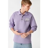 Koton Polo Neck Embroidered Sweatshirt | shoptok.hr