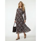 Sinsay Midi haljina s plisiranim donjim dijelom i remenom | shoptok.hr