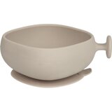 b.box Silicone Bowl silikonska zdjelica sa zatvaračem Beige 300 ml | shoptok.hr