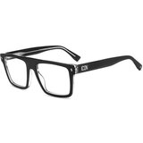 Dsquared2 ICON0012 7C5 ONE SIZE (54) Črna/Kristalna Cene