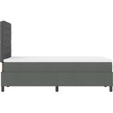  s opruga kutije Tamno siva 120 x 190 cm tkanina | shoptok.hr