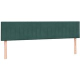 Box Spring krevet s madracem tamno zeleni 180x220 cm baršun | shoptok.hr