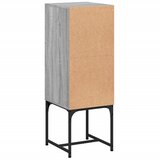  Bočni ormarić sa staklenim vratima boja hrasta 35 x 37 x 100 cm | shoptok.hr