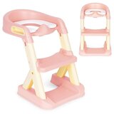 ECO TOYS adapter za wc šolju za decu sa stepenikom pink Cene