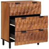  Kreveta Finš acacije smeđa 60 x 33 x 75 cm Čvrsto drvo manga | shoptok.hr