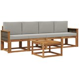  Set vanjskih sofa s jastukom 4 pcs | shoptok.hr