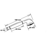 Sapho Medeninasta tuš ročka v bronasti barvi ø 5 cm Antea – | Shoptok.si