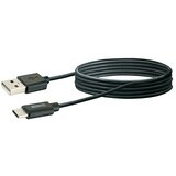 SCHWAIGER USB kabel (2 m, Utikač USB A, utikač USB C) | shoptok.hr