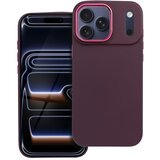  Ovitek za iPhone 17 Pro Max, mat zaključek s kovinskim obročem za kamero, Bordeaux, (5000190627) Cene